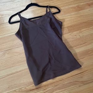 Vintage Y2K Brown Sheer Top